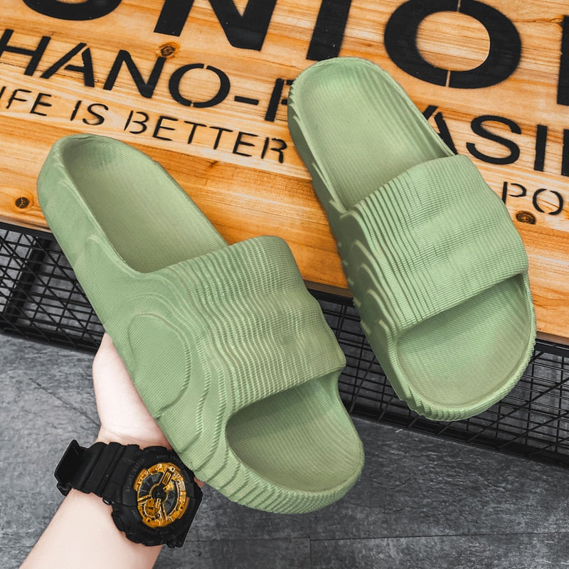 Summer Outdoor Beach Men Slides - true-deals-club