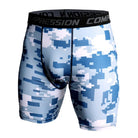 3D Print Camouflage Compression Shorts - true-deals-club