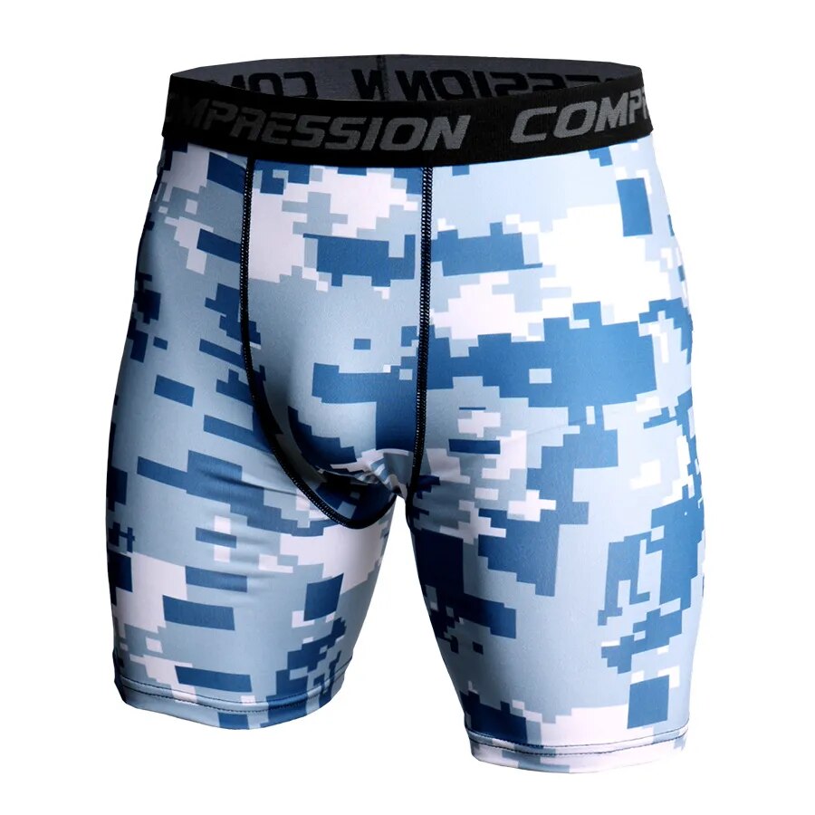 Camouflage Compression Shorts for Men - true-deals-club