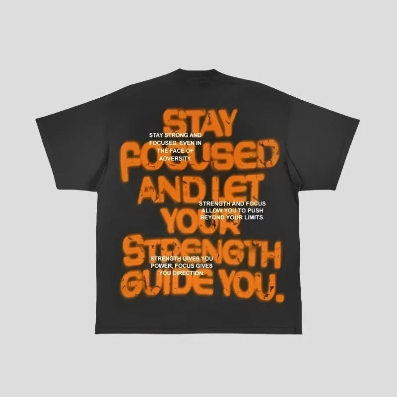 Oversized American Y2K Goth Men's T-Shirts - true-deals-club