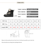 Winter Ankle Boots Trendy Platform Plush Lining for Women - true-deals-club