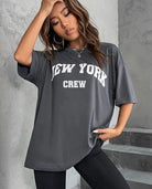 New York T Shirt Oversized - Urban Fashion Statement for Women - true-deals-club