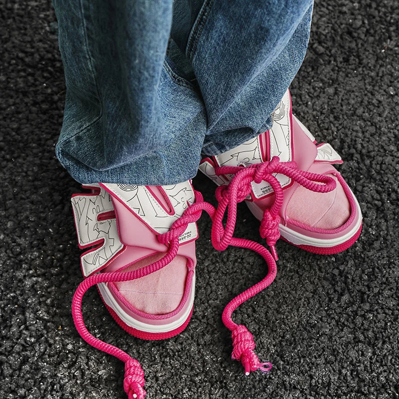 Designer Sneaker Sandals Street Style for Women - True-Deals-Club