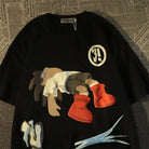 Short Sleeve Summer Y2K Print T-Shirts for Men - True-Deals-Club