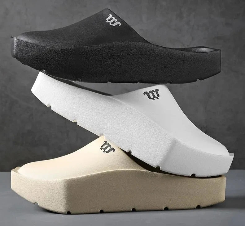 Summer Minimalist Solid Trend Slides - true-deals-club