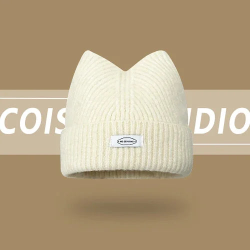 Cute Beanies - Warm Women's Winter Knitted Hat - true deals club