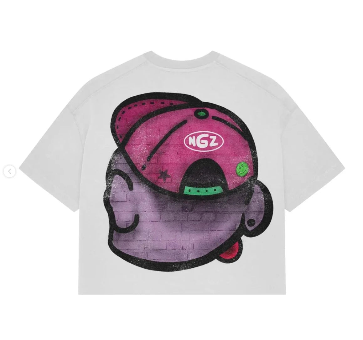 Cartoon Print T shirt - Y2K Summer Oversized - true-deals-club