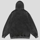 Washed Vintage Punk Goth Men's Streetwear Loose Pullover Hoodie - true-deals-club