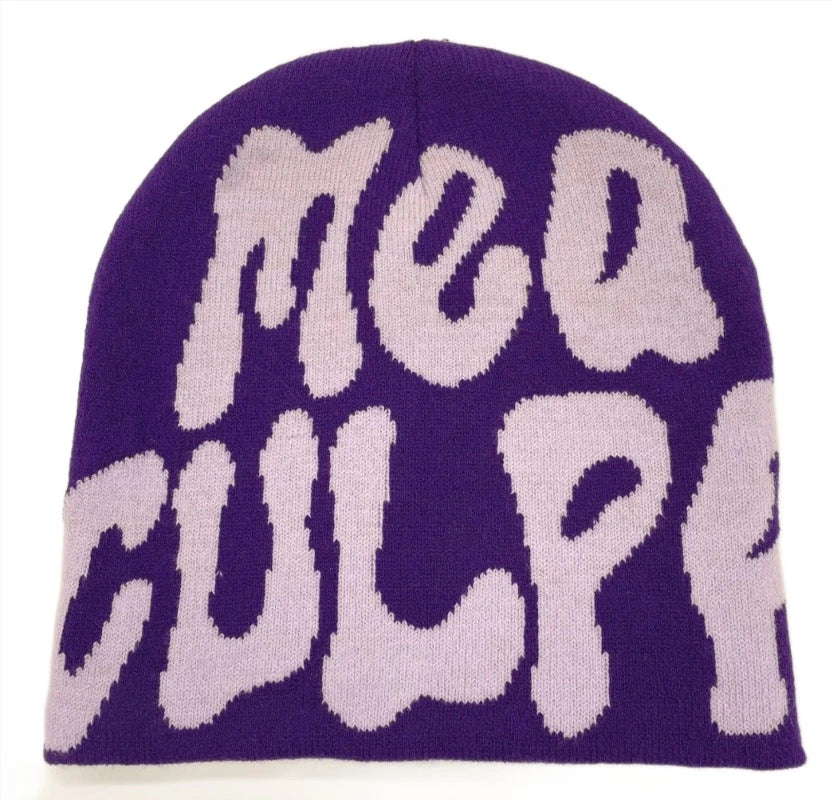 Mea Culpa Street Hip-hop Beanie: Fashion Trend - true-deals-club