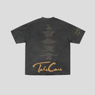 Washed Black T Shirt - Urban Kanye West Graduation Style - true-deals-club