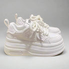 white platform sneakers - true-deals-club