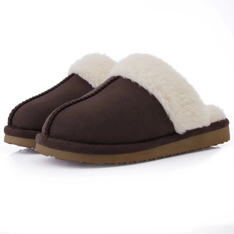 Fluffy Memory Foam Fur Slippers for Women - True-Deals-Club