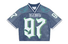 Y2K T-Shirt American Streetwear Women's Football Jersey - true deals club