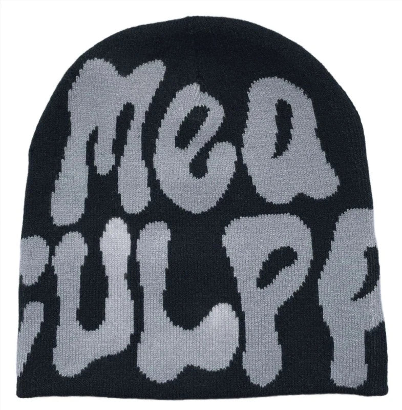 Mea Culpa Street Hip-hop Beanie: Fashion Trend - true-deals-club