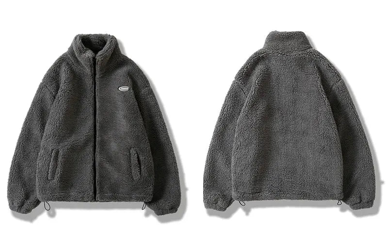 Solid Lightweight Fleece Jacket - true-deals-club