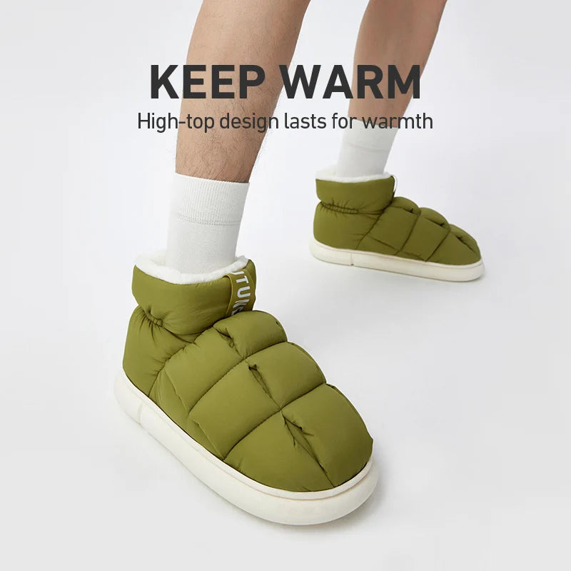 Waterproof High Top Snow Boots - Unisex - true-deals-club