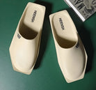 Summer Minimalist Solid Trend Slides - true-deals-club