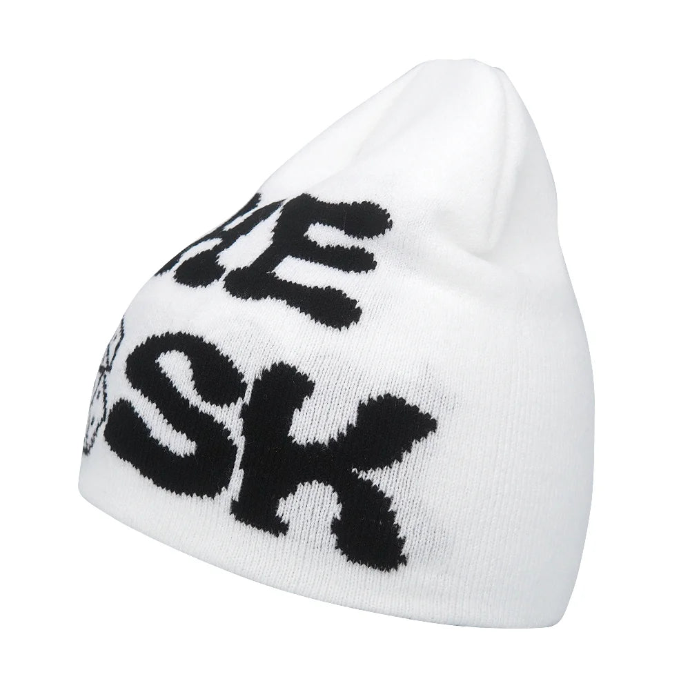 Kanye Letter Knitted Beanie - true-deals-club