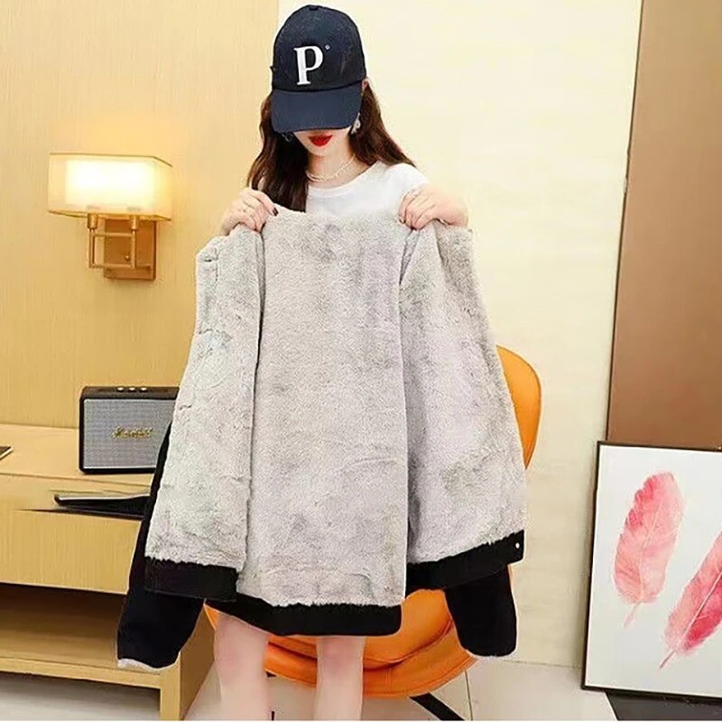 Fashion Hooded Single-Breasted Letter Print Denim Jacket for Women - true-deals-club