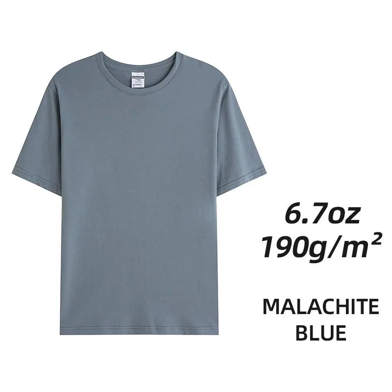 Unisex Combed Cotton T-Shirts - Solid Tops - true-deals-club