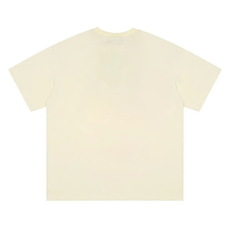 Dream-Walk Aesthetic Oversized Cotton Men's Summer T-Shirts - true-deals-club