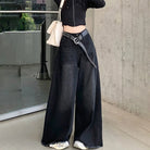 Fried Straight Wide-Leg Denim Pants: Hot Girl Baggy Jeans for Y2K Street Vintage Women - true-deals-club