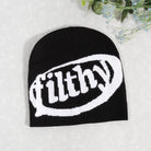 Aesthetic Wool Knit Filthy Beanie Hat - true-deals-club