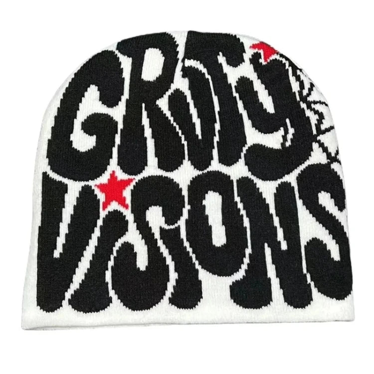 Gruty Visions Knitted Beanie - true-deals-club