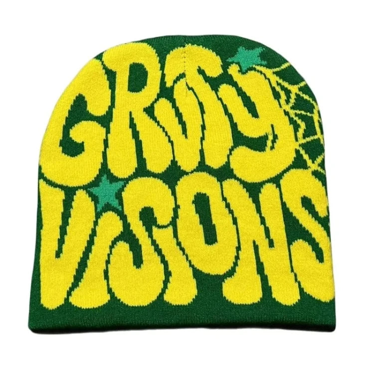 Gruty Visions Knitted Beanie - true-deals-club