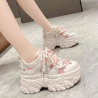 Chunky Sneakers 7.5cm Heels for Women - true-deals-club