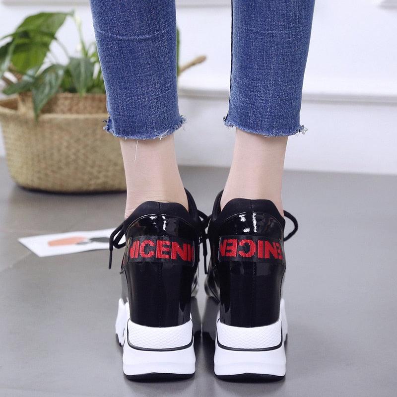 Women's Height Increasing Sneakers - true-deals-club