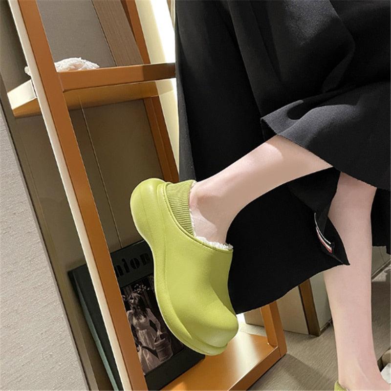 Warm Plush Slippers for Women - true-deals-club