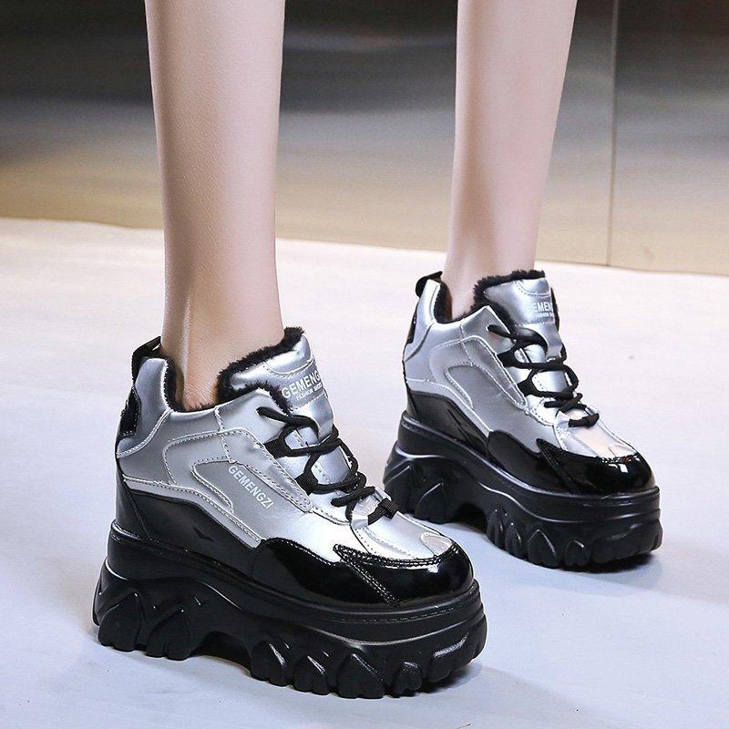 Chunky Wedges Sneakers for Women - true-deals-club