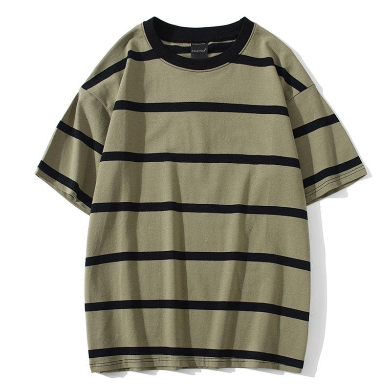 Striped Short Sleeve Shirt - true-deals-club
