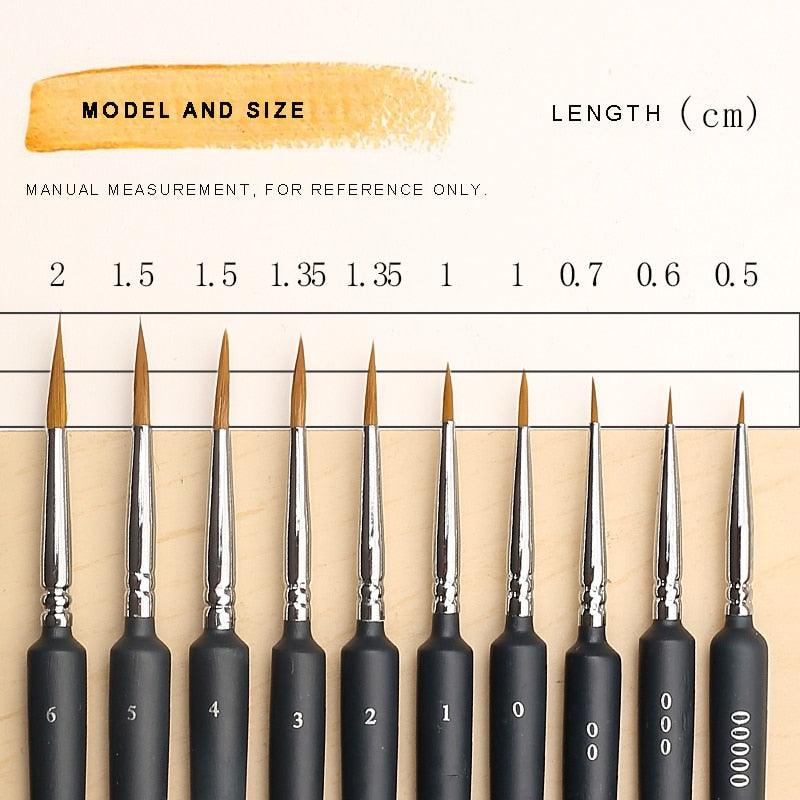 Ultra Fine Stroke Paint Brush Set - true-deals-club
