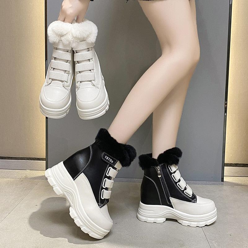 Ankle Chunky Boots for Women - True-Deals-Club