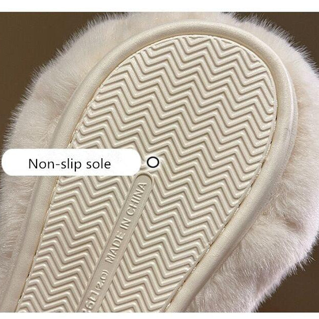 Plush Cotton Slippers for Women - true-deals-club