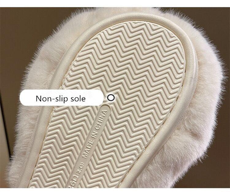 Plush Cotton Slippers for Women - true-deals-club