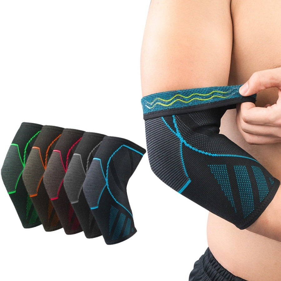 Unisex Adjustable Compression Elbow Sleeves for Joint Support - true-deals-club