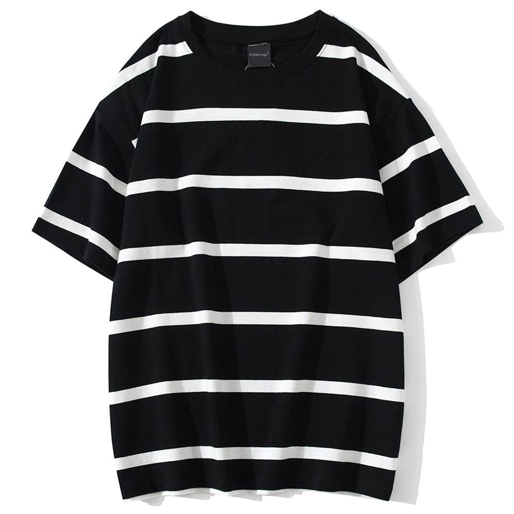Striped Short Sleeve Shirt - true-deals-club