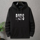 Men's Paris Print Pullover Hoodie - True-Deals-Club