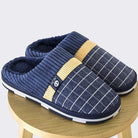 Grid Indoor Slippers for Men - true-deals-club