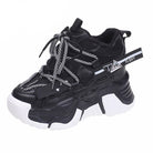 High Platform Ankle Chunky Sneakers Women's - true-deals-club