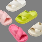 Soft EVA Cross Summer Slides - true-deals-club