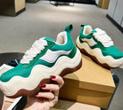 Wave Platform Lace-up Sneakers for Women - True-Deals-Club