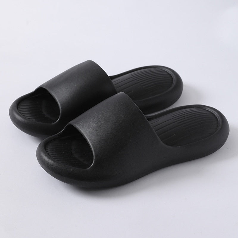 Soft Solid Shallow House Slides for Women - true-deals-club
