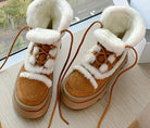 Women's Winter Warm Wool Ankle Boots - True-Deals-Club