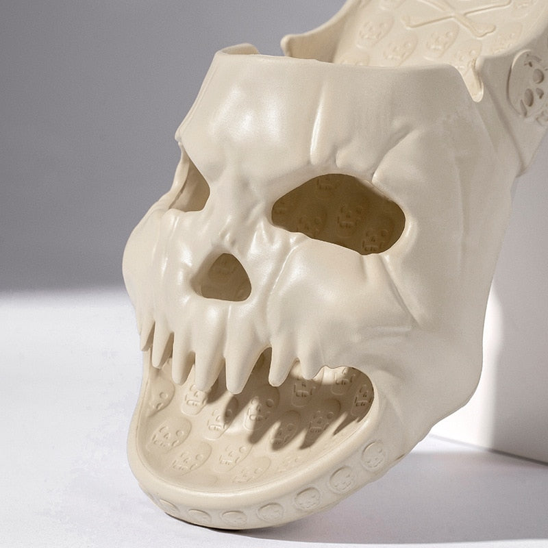 Unisex Halloween EVA Skull Sandals - true-deals-club