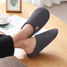 Cotton Soft Indoor Slippers for Men - True-Deals-Club