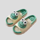 Women's Cute Platform Frog Slides - true-deals-club